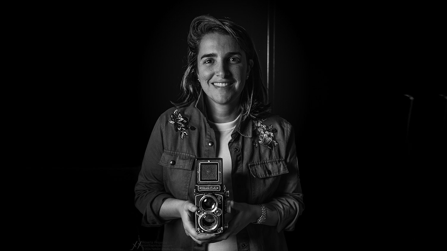 Natalie Rosella Boonzaier and her Rolleiflex camera